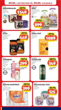Aldi akciós újság - amely érvényes a következő dátumtól: 2026.09.03. | Oldal: 12