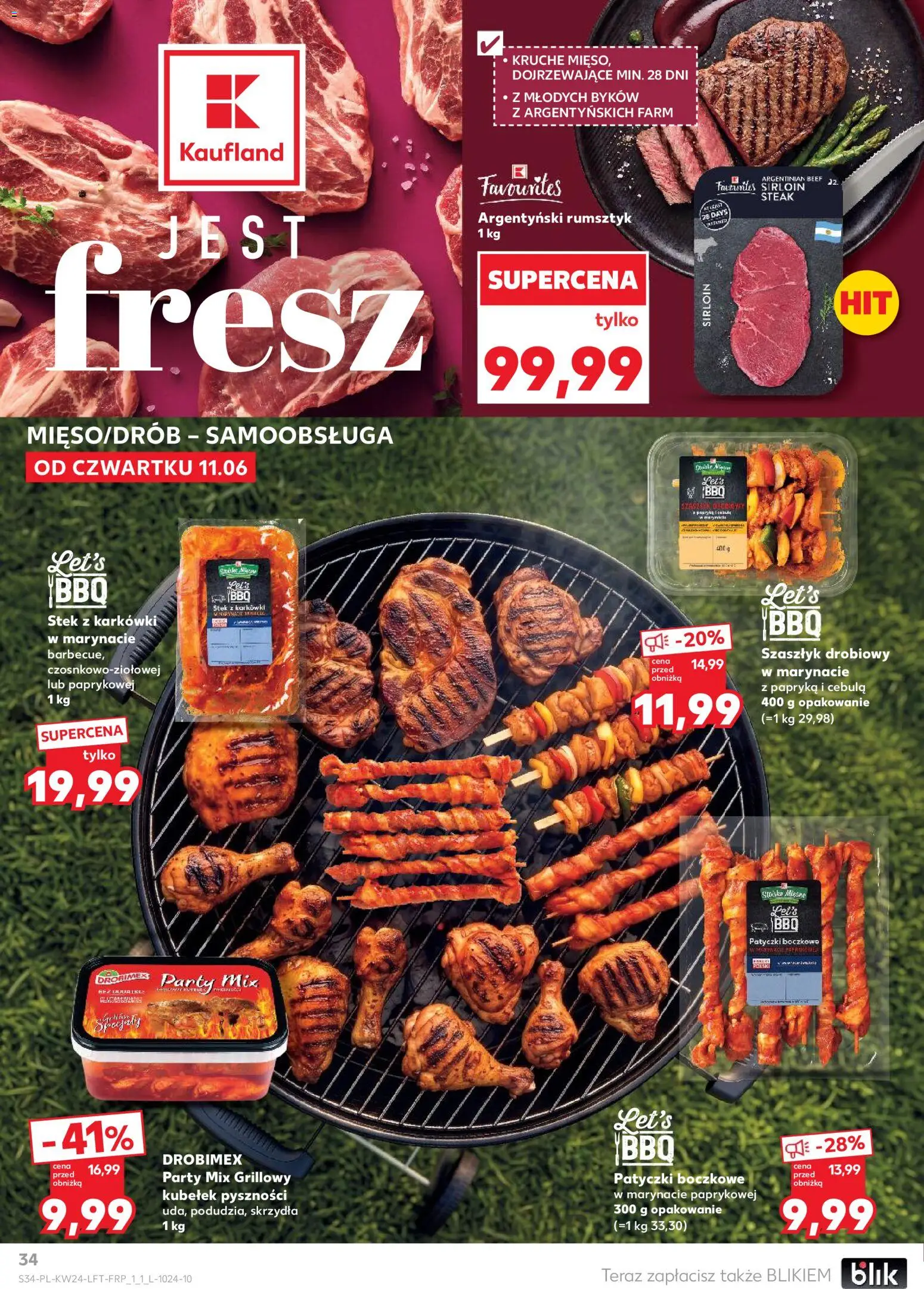 Kaufland gazetka od 11.06.2026 | Strona: 34 | Produkty: Papryka
