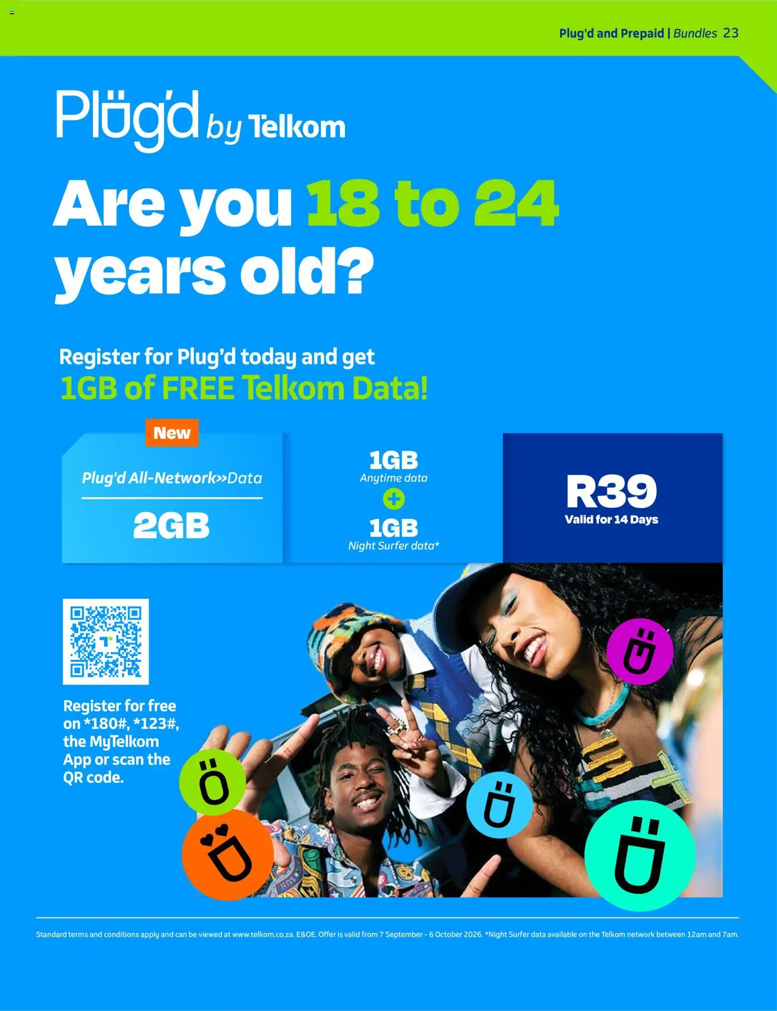 New Telkom catalogue – valid from 07/09/2026 | Page: 23 | Products: Data