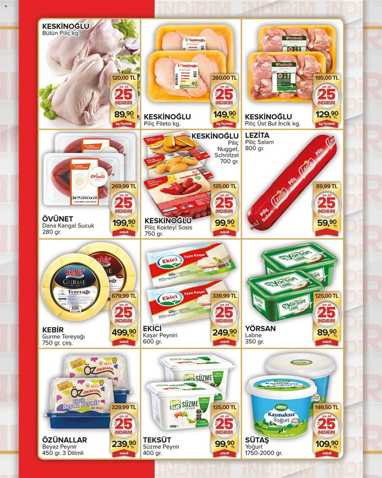 Seyhanlar Market Katalog - 25 Ağustos 2026 tarihinden itibaren geçerlidir | Sayfa: 2 | Ürünler: Peynir, Ekici, Piliç, Piliç nugget