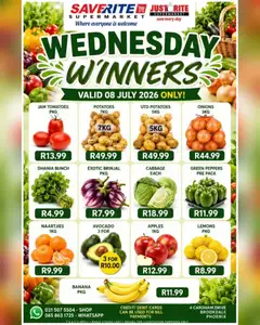 Saverite specials catalogue – valid from 08/07/2026