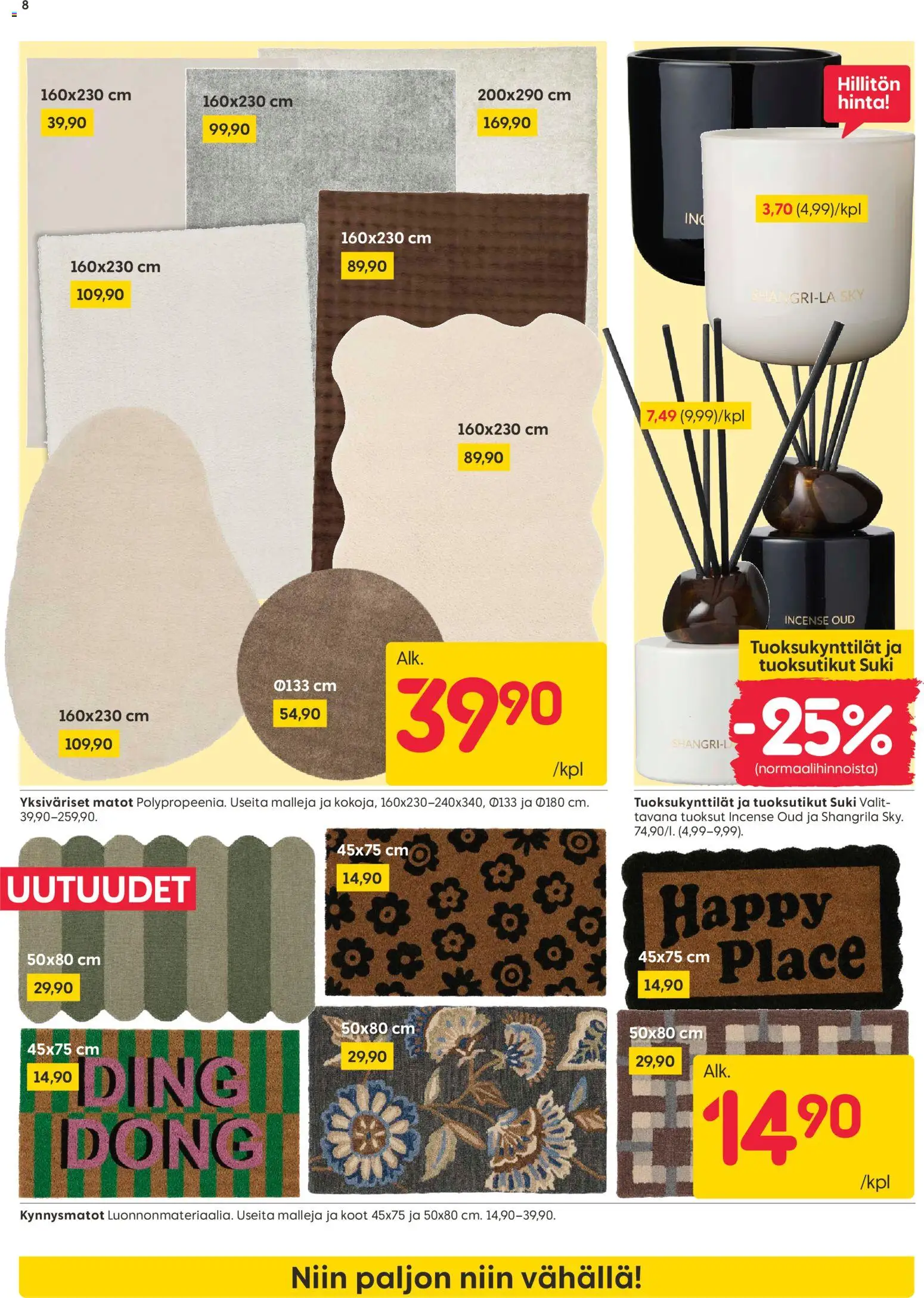Rusta tarjoukset – voimassa 31/08/2026 alkaen | Sivu: 8