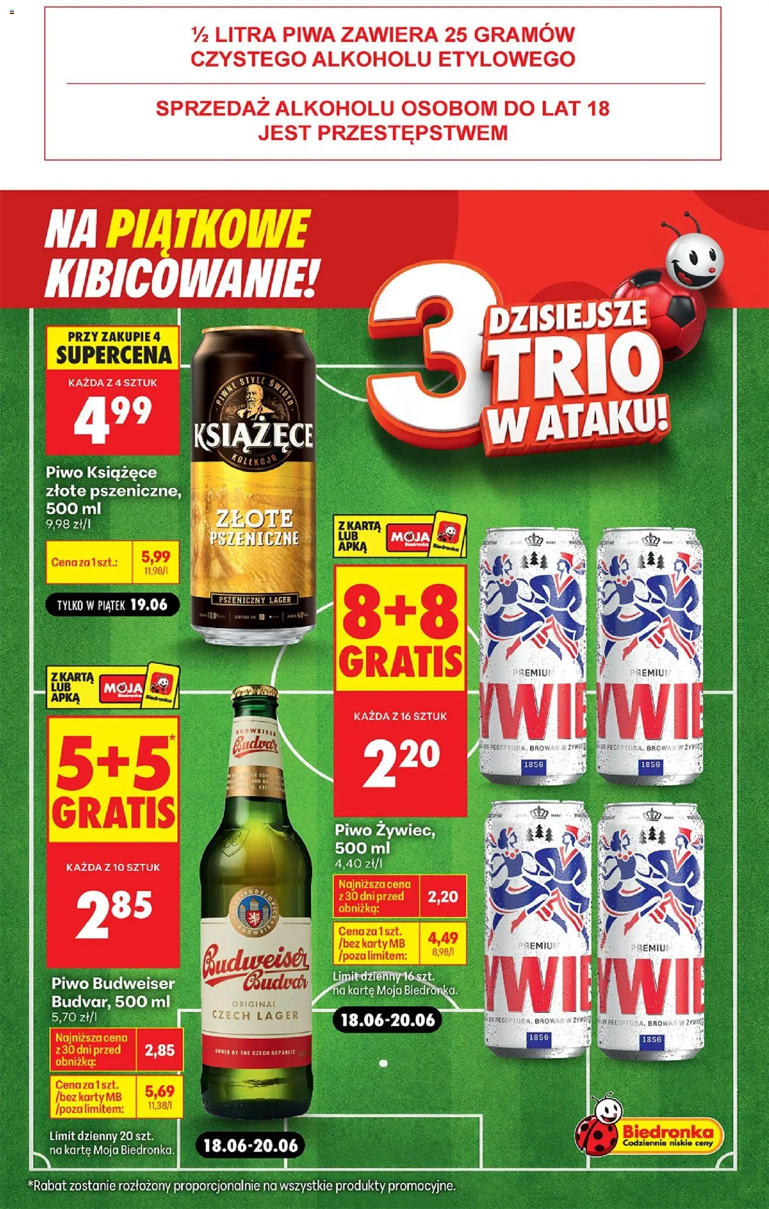 Biedronka Polsko leták - Football oferta od 18.06.2026 | Strana: 2