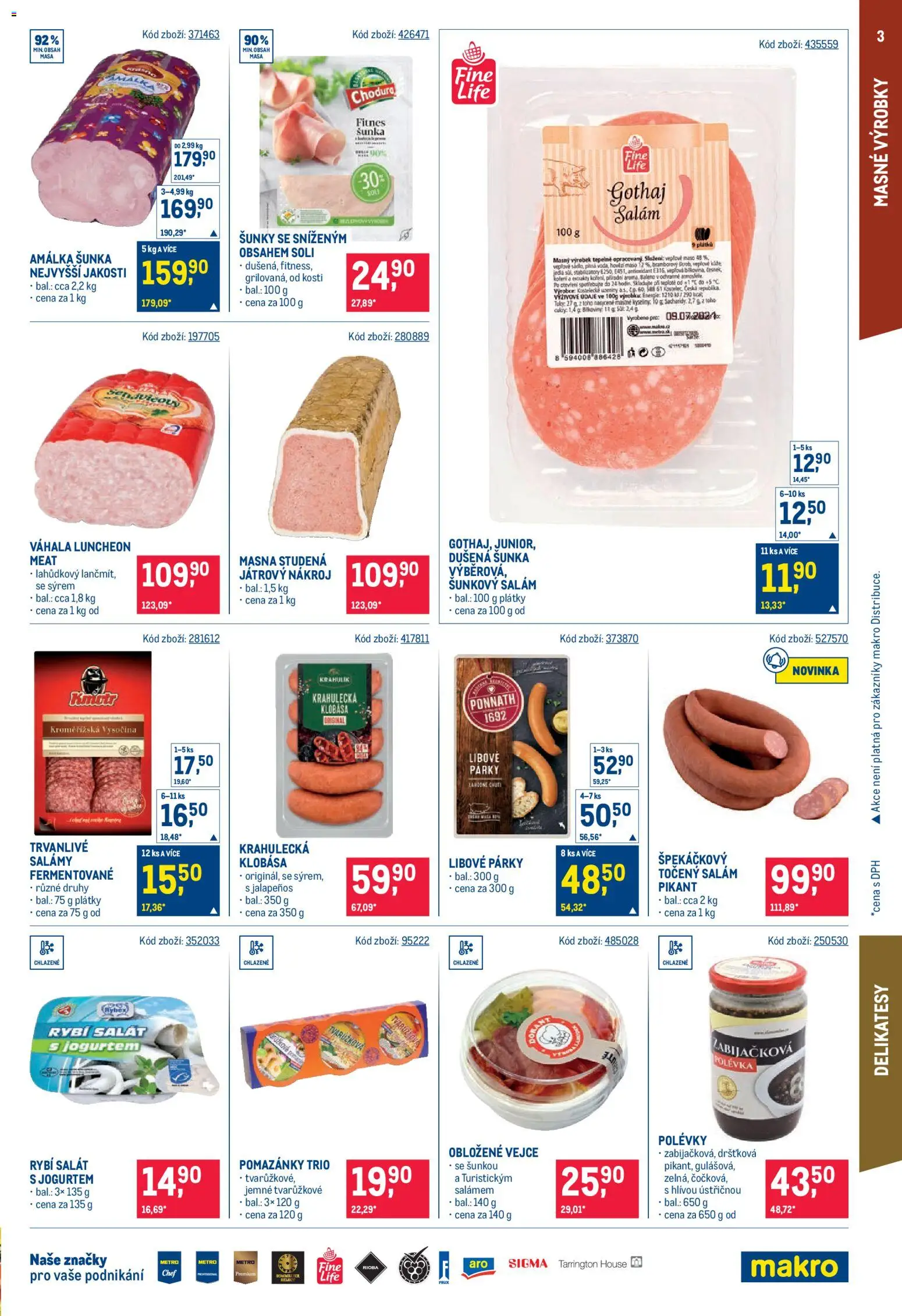Makro leták - Maloobchod od 01.07.2026 | Strana: 3