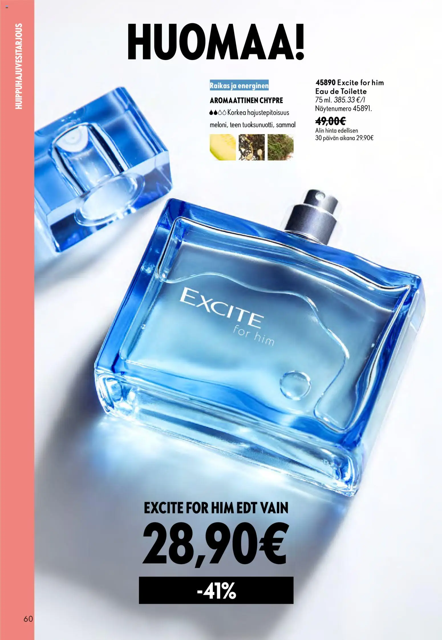 Oriflame tarjoukset – voimassa 16/09/2026 alkaen | Sivu: 60 | Tuotteet: Eau de toilette