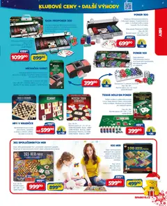Náhled letáku Sparkys katalog Vánoce 2026 od 01.10.2026 | Strana: 107 | Produkty: Kufřík, Karty, Baterie