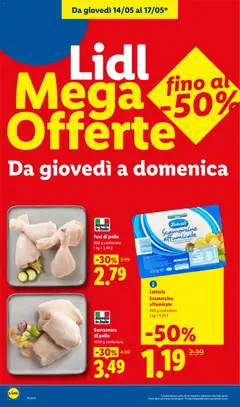 Anteprima del volantino Fusi di pollo, 800 g confezione valido a partire dal 14.05.2026 | Pagina: 2