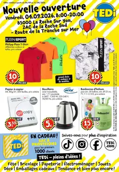 TEDi - Prévisualisation de TEDi catalogue La Roche Sur Yon valide à partir de 04/09/2026
