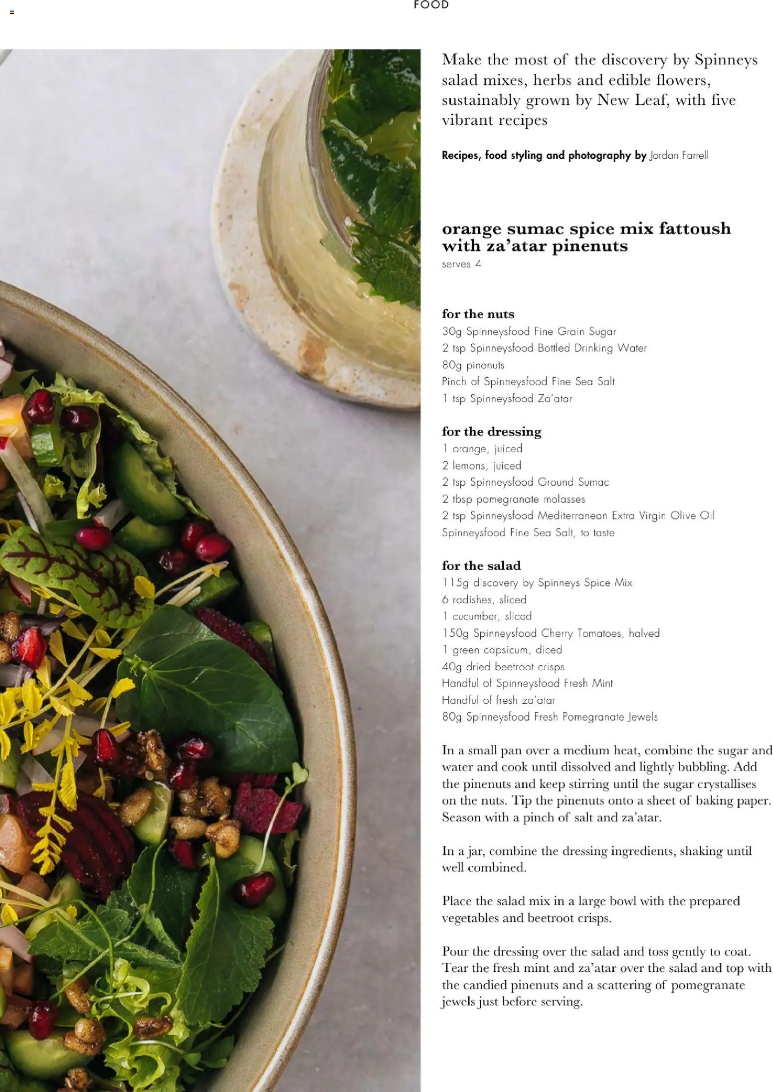 {H1} | Page: 75 | Products: Dressing, Bowl, Salt, Sugar