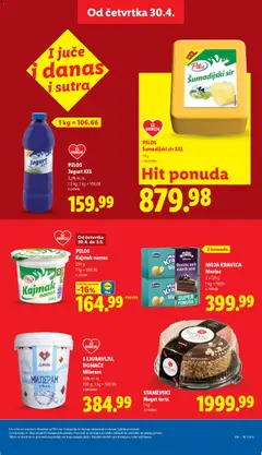 STAMEVSKI Nugat torta, 1 kg - pregled Lidl kataloga - važi od 30.04.2026 | Strana: 25