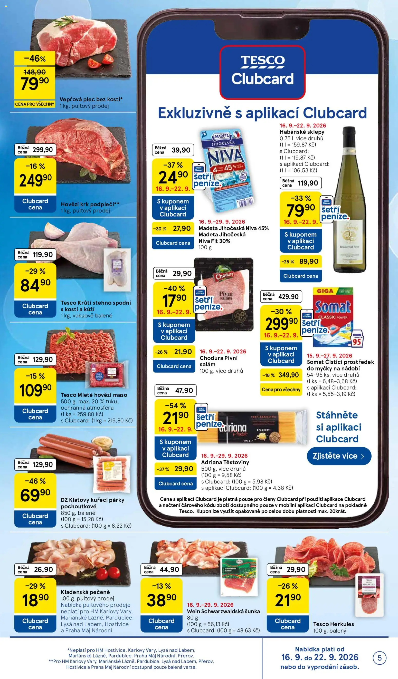 Tesco leták - Hypermarket od 16.09.2026 | Strana: 5