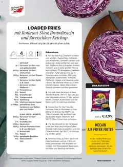 Frisch Gekocht Magazin - amely érvényes a következő dátumtól: 2026.09.01. | Oldal: 95 | Termékek: Kardamom, Ketchup