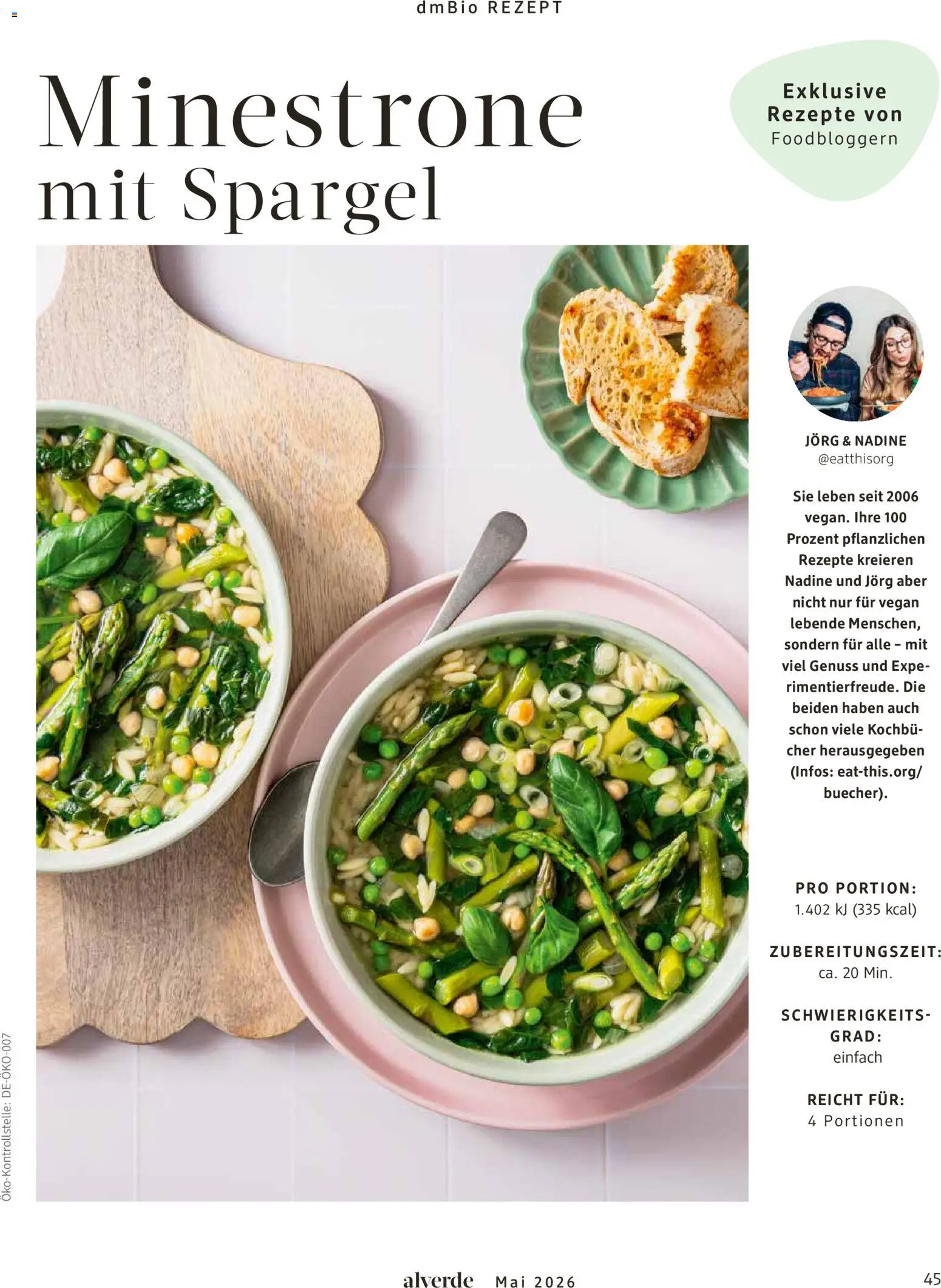 dm drogerie Prospekt 	 – gültig ab 01.05.2026 | Seite: 45 | Produkte: Spargel