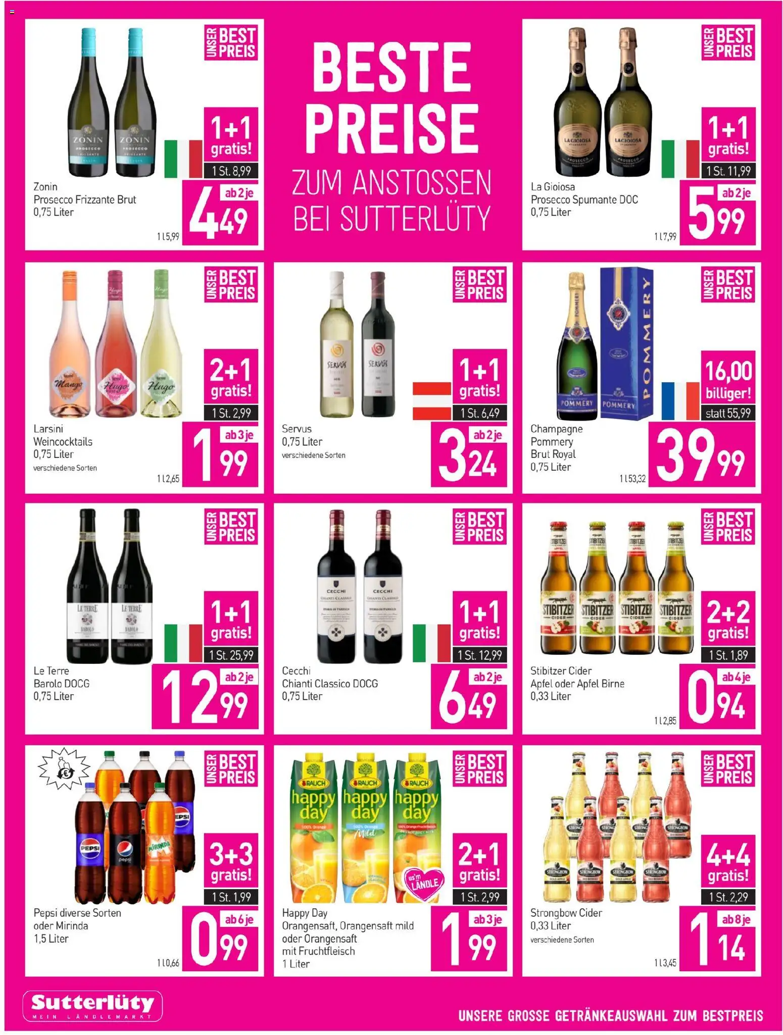 Sutterlüty Flugblatt gültig ab 28.05.2026 | Seite: 12 | Produkte: Mango, Birne, Äpfel