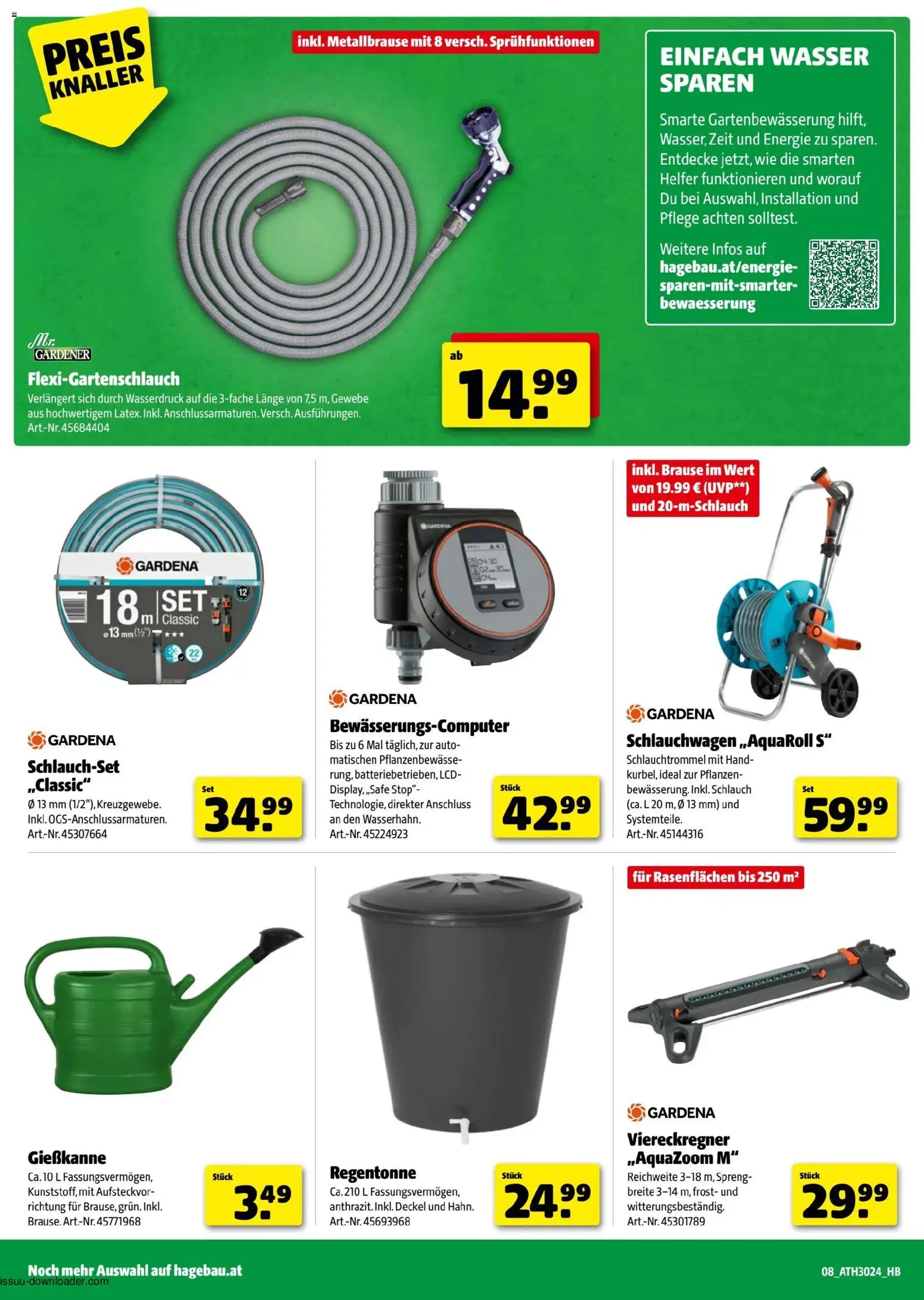 Hagebau Flugblatt gültig ab 01.06.2026 | Seite: 8 | Produkte: Wasser