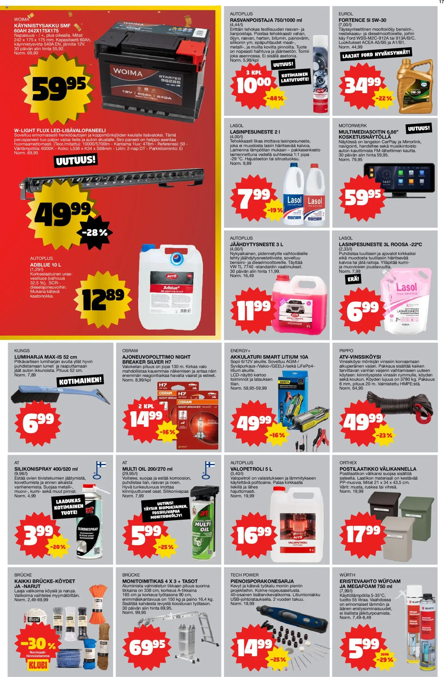 Tokmanni tarjoukset – voimassa 26/10/2026 alkaen | Sivu: 17