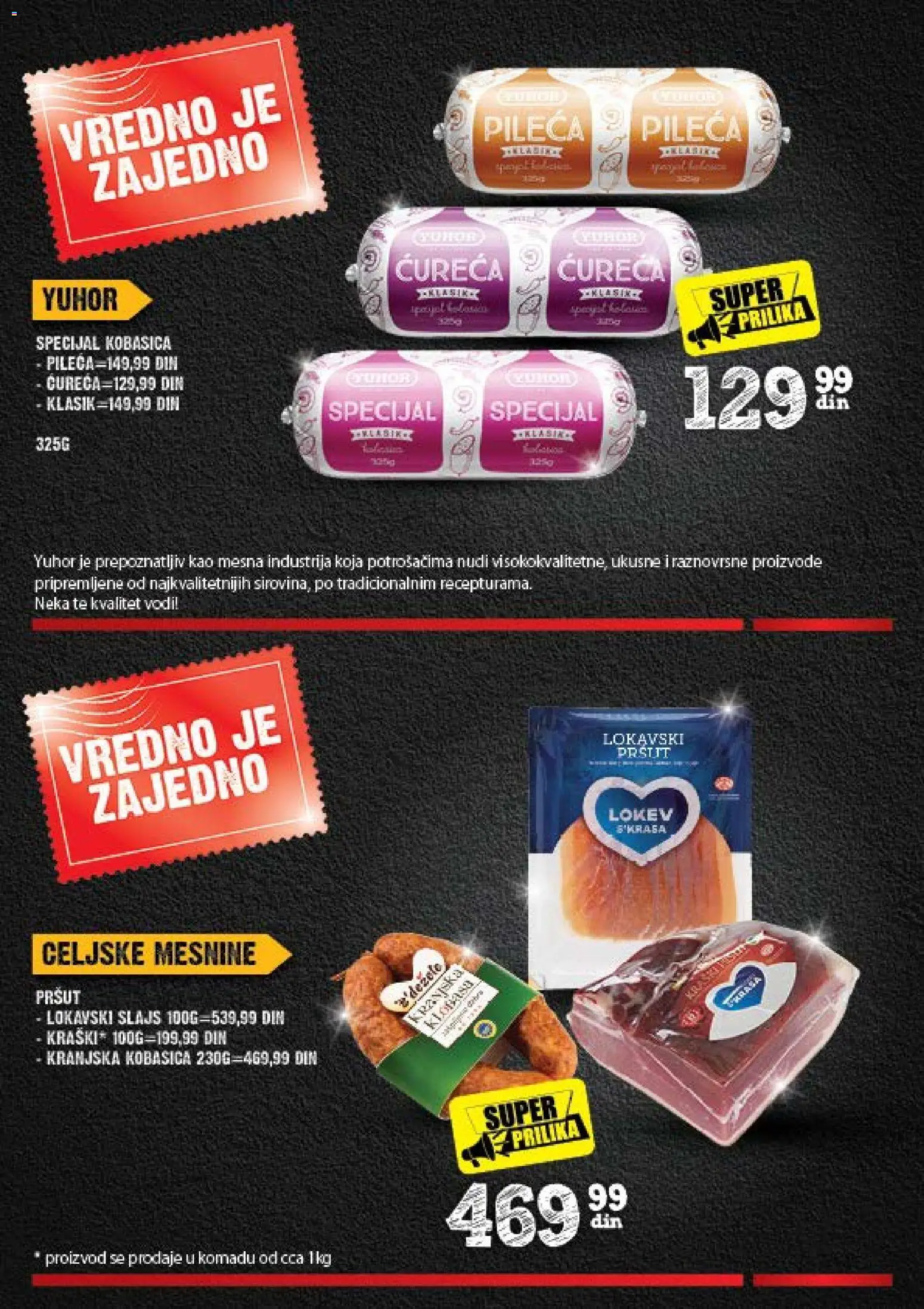 Mercator katalog - važi od 31.08.2026 | Strana: 6 | Proizvode: Pršut, Kobasica