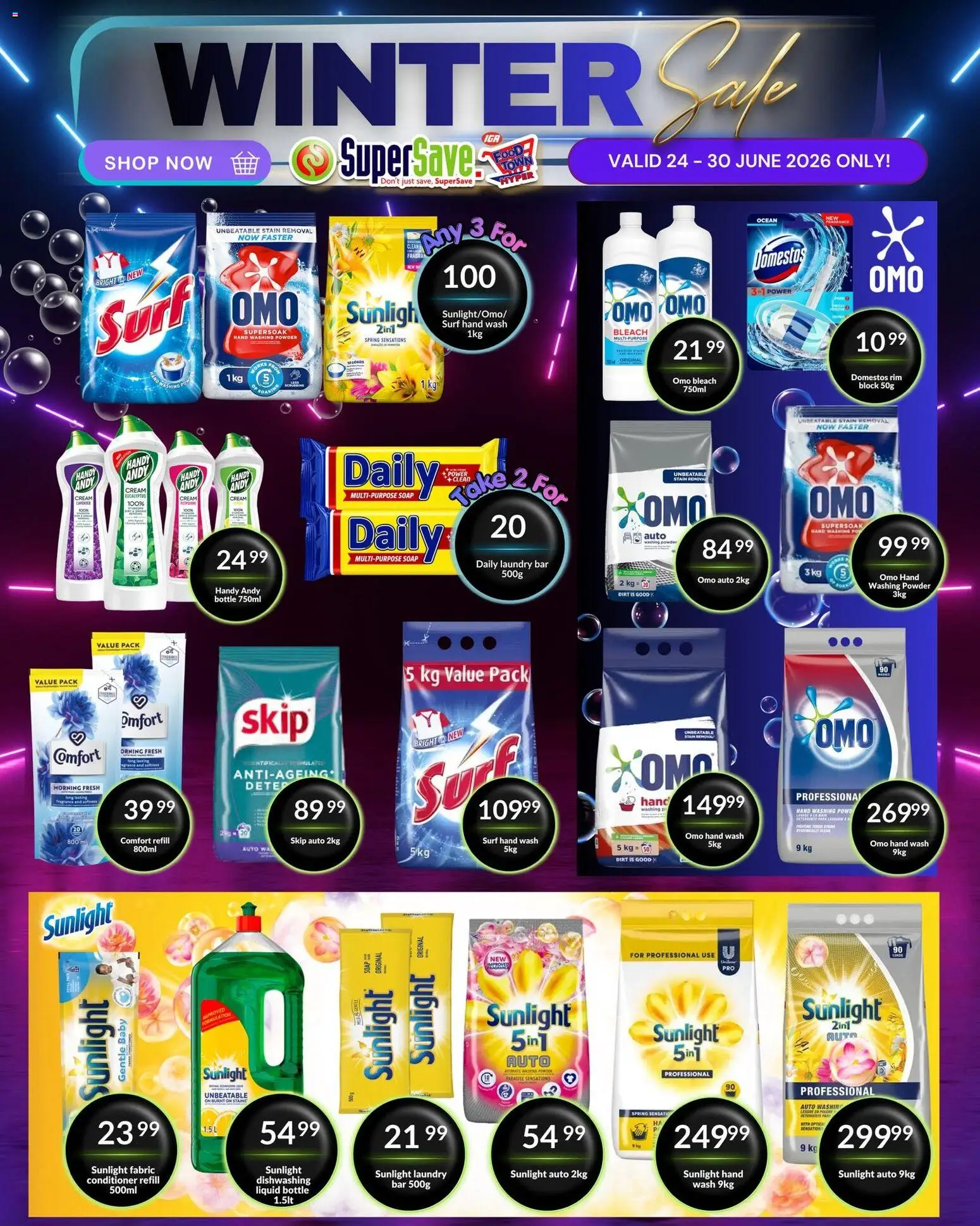 New Super Save catalogue – valid from 24/06/2026 | Page: 35 | Products: Fragrance, Cream, Soap, Washing powder