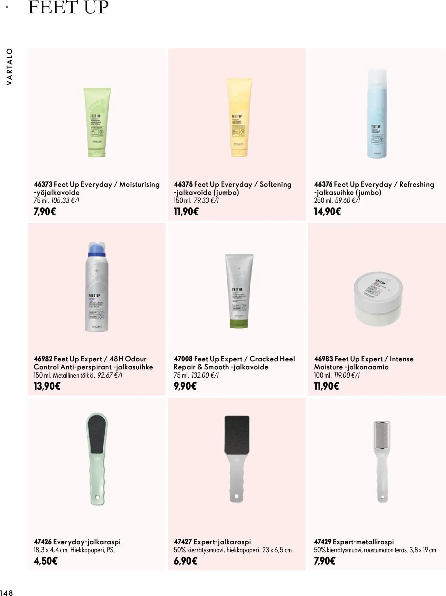 Oriflame tarjoukset – voimassa 18/11/2026 alkaen | Sivu: 148 | Tuotteet: Jalkavoide