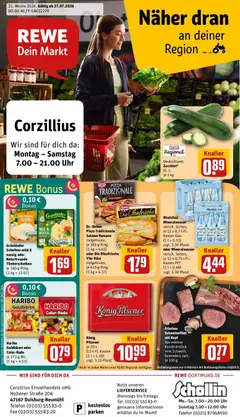 Rewe Prospekt Duisburg ab 27.07.2026 gültig