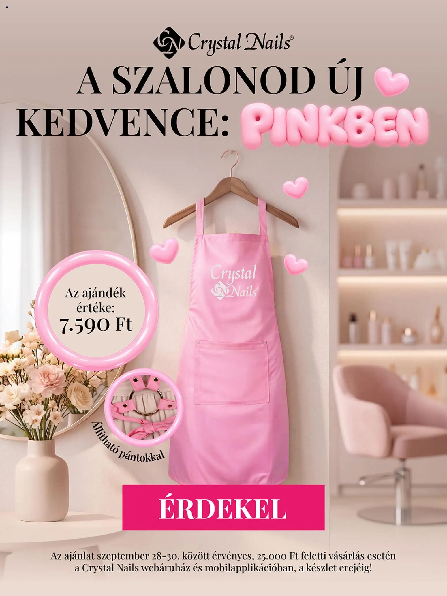 Crystal Nails akciós ujság - amely érvényes a következő dátumtól: 2026.09.28. | Oldal: 1