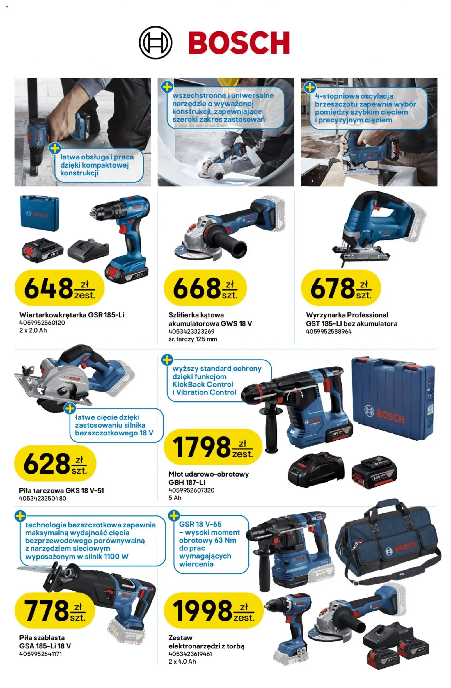 Castorama gazetka od 27.05.2026 | Strona: 18 | Produkty: Torba, Szlifierka