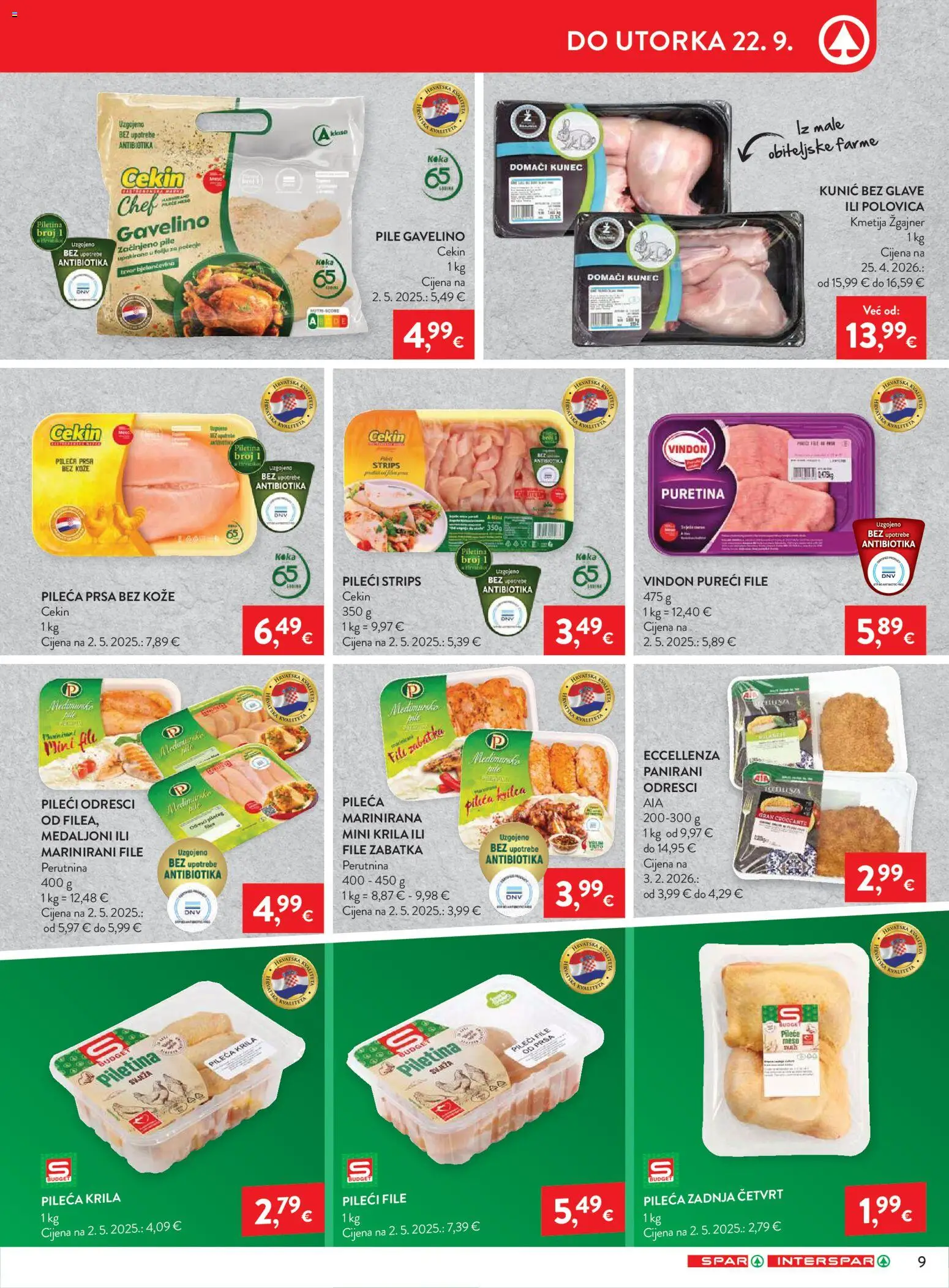 Spar katalog | vrijedi od 16.09.2026 | Stranica: 9