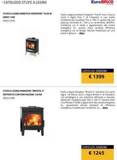 Anteprima del volantino Eurobrico Stufe a Legna catalogo valido a partire dal 23.07.2025 | Pagina: 30 | Prodotti: Stufa a legna, Stufa