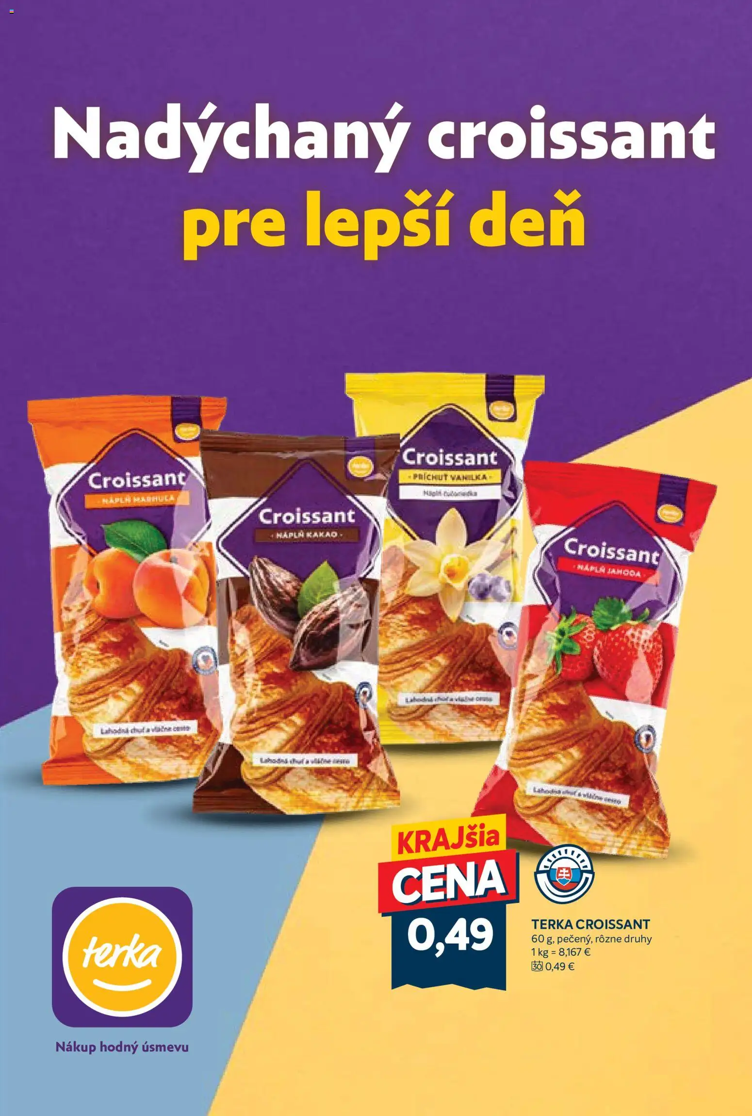 Nové Kraj akcie – leták je platný od 03.09.2026 | Strana: 4 | Produkty: Croissant, Vanilka, Kakao