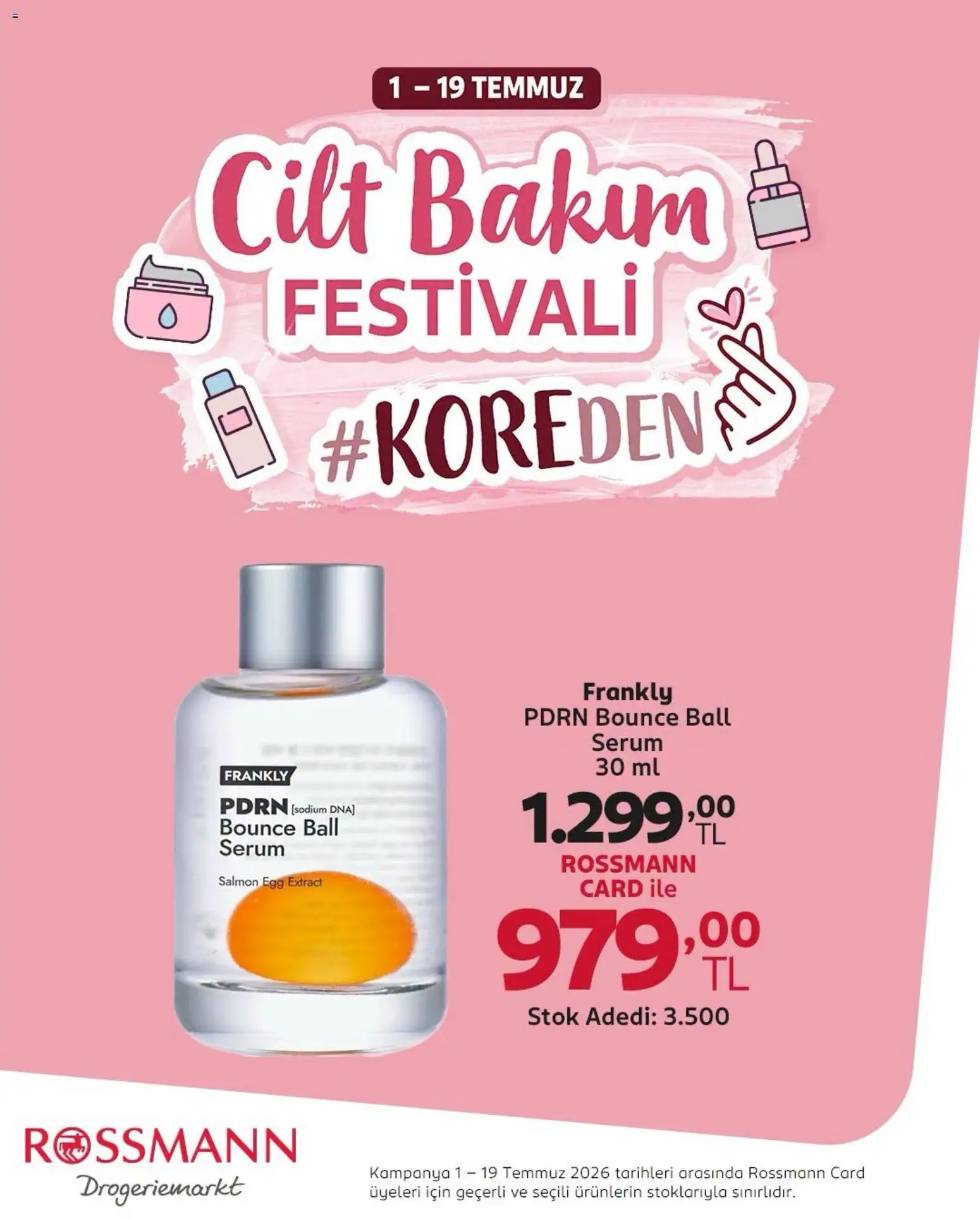 Rossmann - Cilt Bakım Festivali - 01 Temmuz 2026 tarihinden itibaren geçerlidir | Sayfa: 3