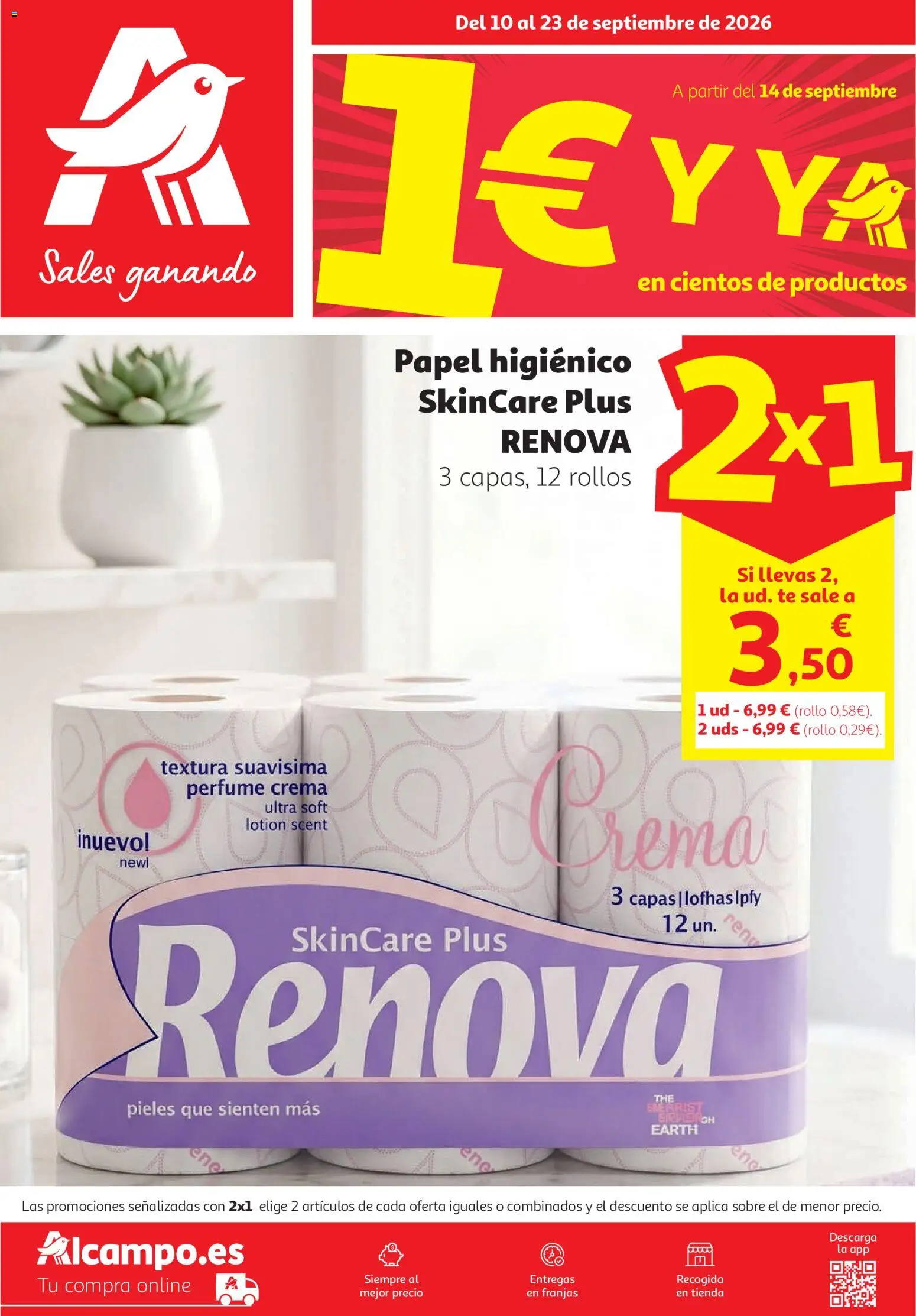 Alcampo Supermercado │ válido desde el 10/09/2026 | Página: 1