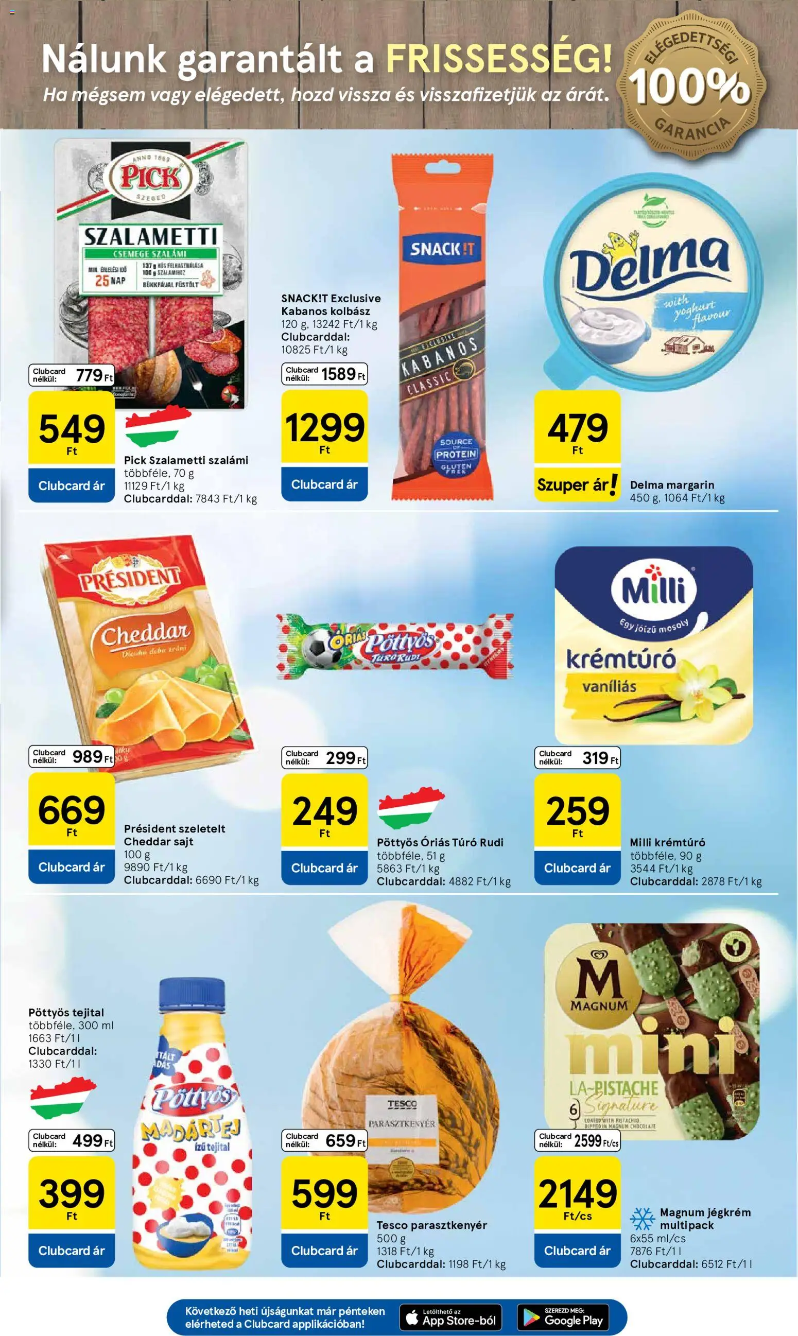 Tesco akciós ujság - amely érvényes a következő dátumtól: 2026.07.02. | Oldal: 3
