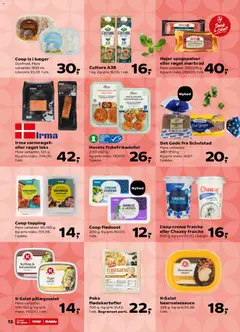 Coop creme fraiche eller Cheasy fraiche, 500 g. gyldig fra 09/10/2026 | Side: 12