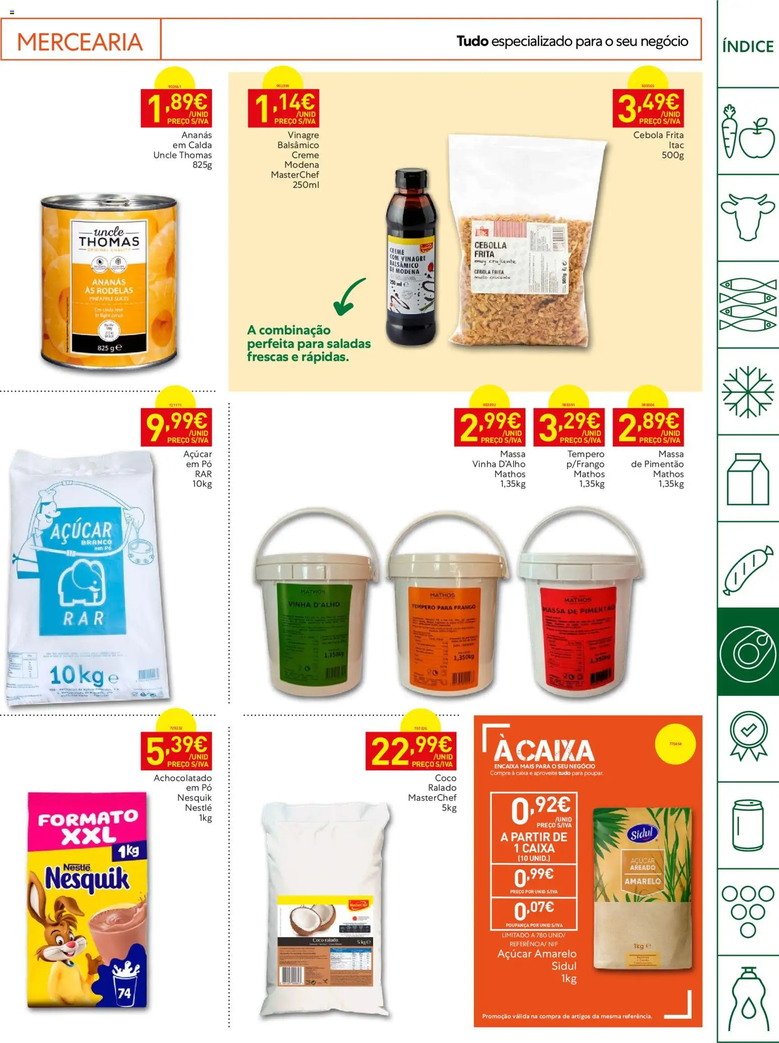 Recheio Horeca │ válido de 30/06/2026 | Página: 15 | Produtos: Frango, Pó, Caixa, Açúcar