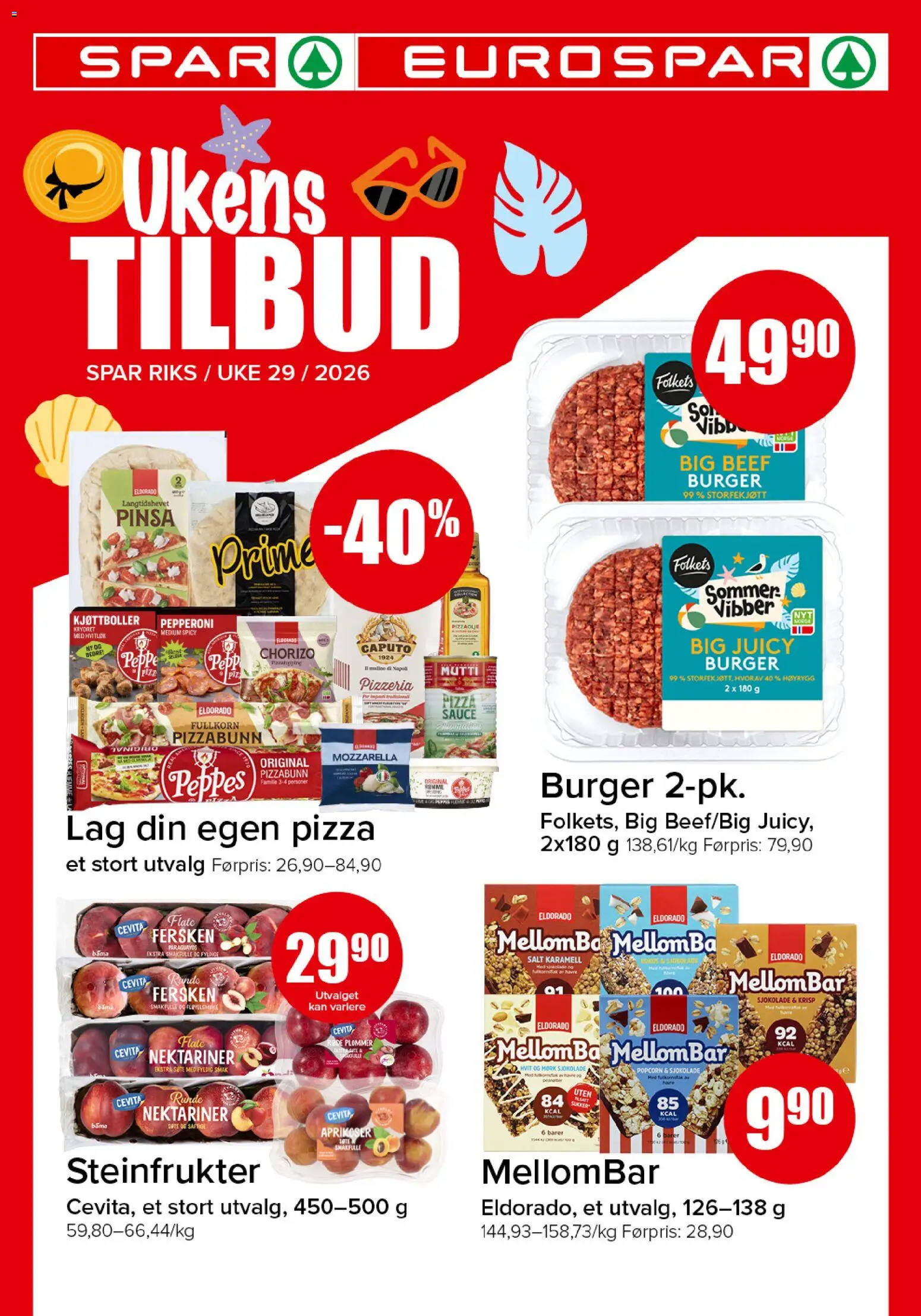 Spar kundeavis (13/07/2026 - 19/07/2026) catalogue cover