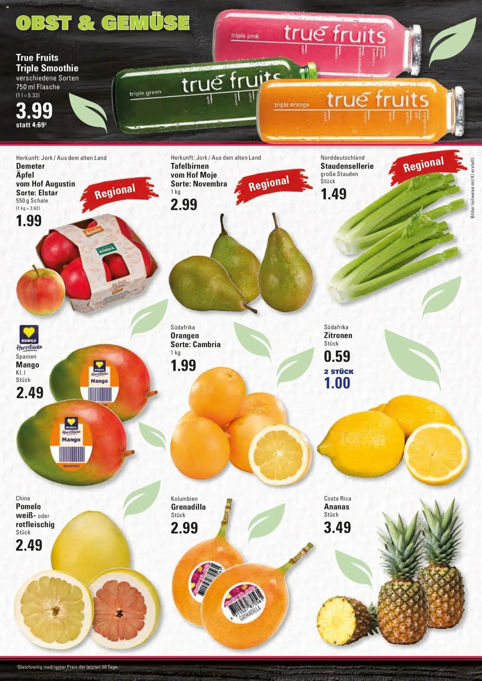 Marktkauf Prospekt Prisdorf (ab 05.10.2026) » Angebote online | Seite: 2 | Produkte: Orangen, Ananas, Obst, Mango