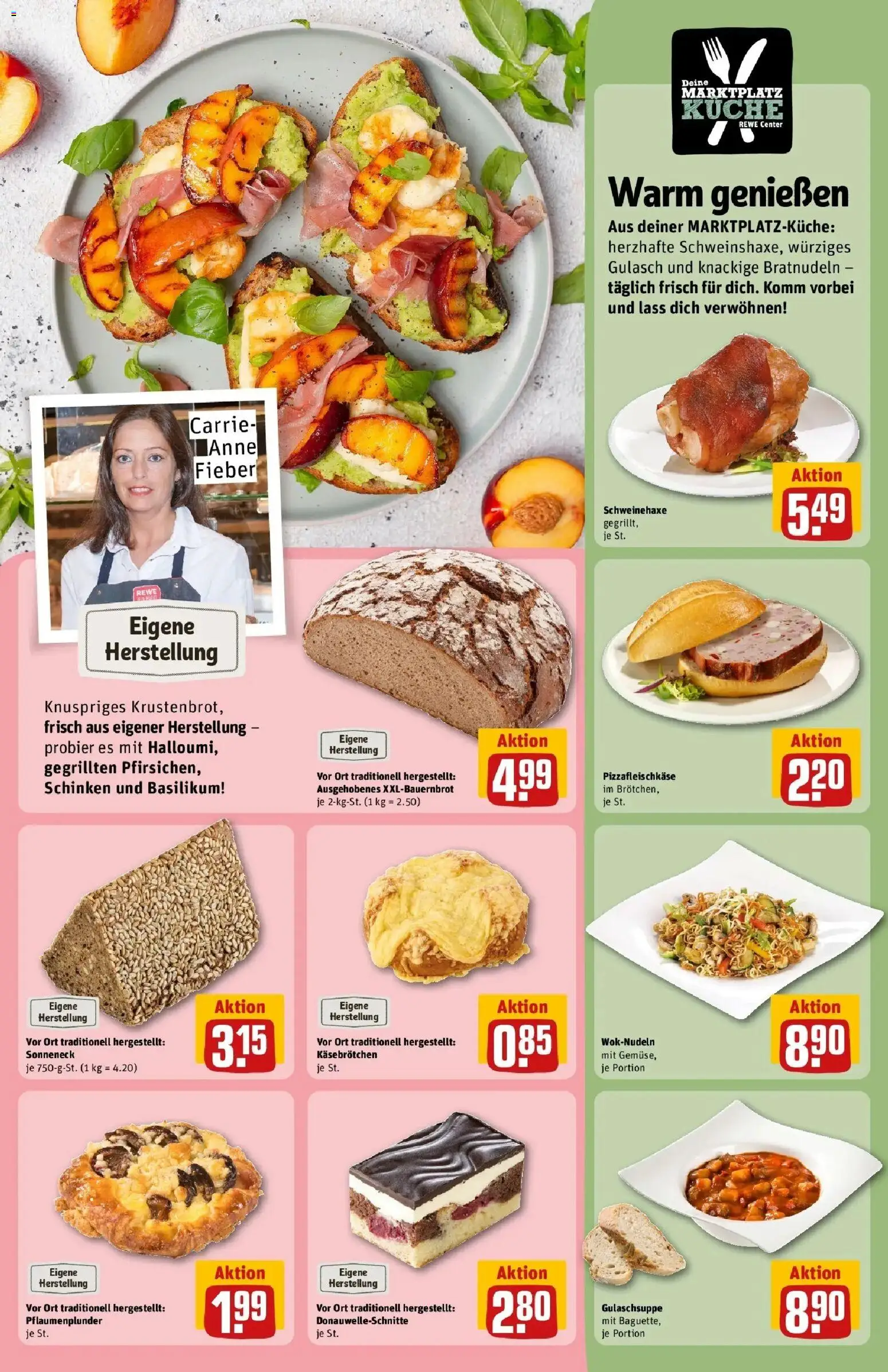 REWE Prospekt ab 03.08.2026 zum Blättern » Angebote | Seite: 13 | Produkte: Küche, Gulasch, Schinken