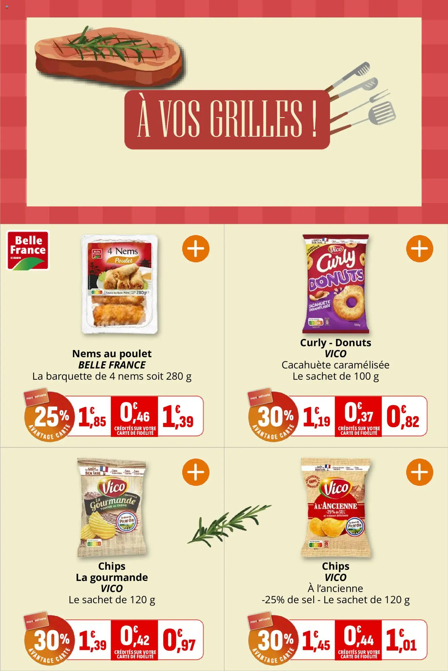 {H1} | Page: 10 | Produits: Cacahuète, Sel, Chips, Crème