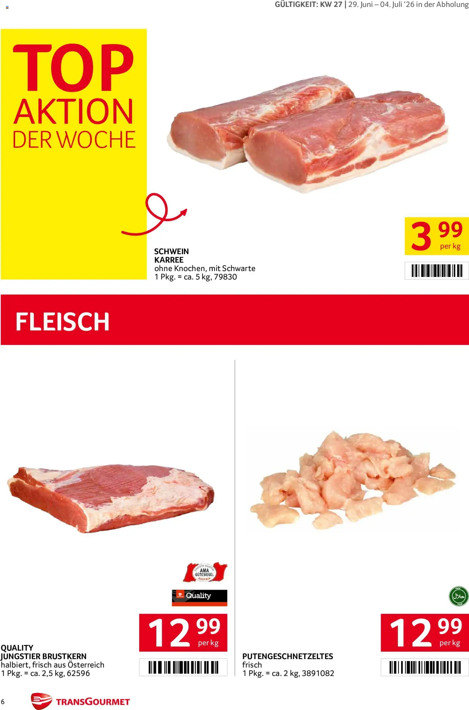 Transgourmet Flugblatt gültig ab 29.06.2026 | Seite: 6