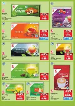 Čaj Zeleni naranča i mandarina, 35 g - Pregled kataloga iz trgovine Kaufland, vrijedi od 20.05.2026 | Stranica: 19