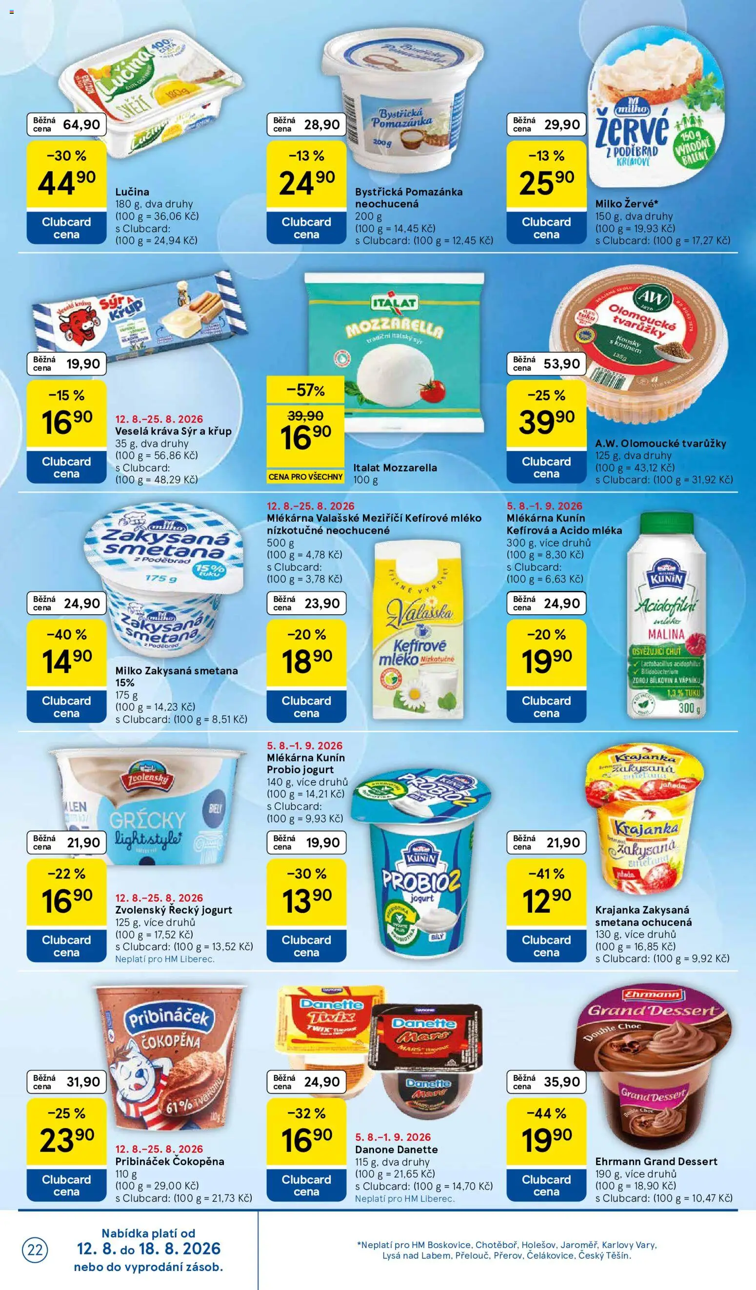Tesco leták - Hypermarket od 12.08.2026 | Strana: 22