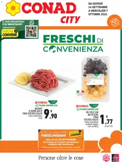 Anteprima del volantino Conad volantino City Piemonte valido a partire dal 24/09/2026
