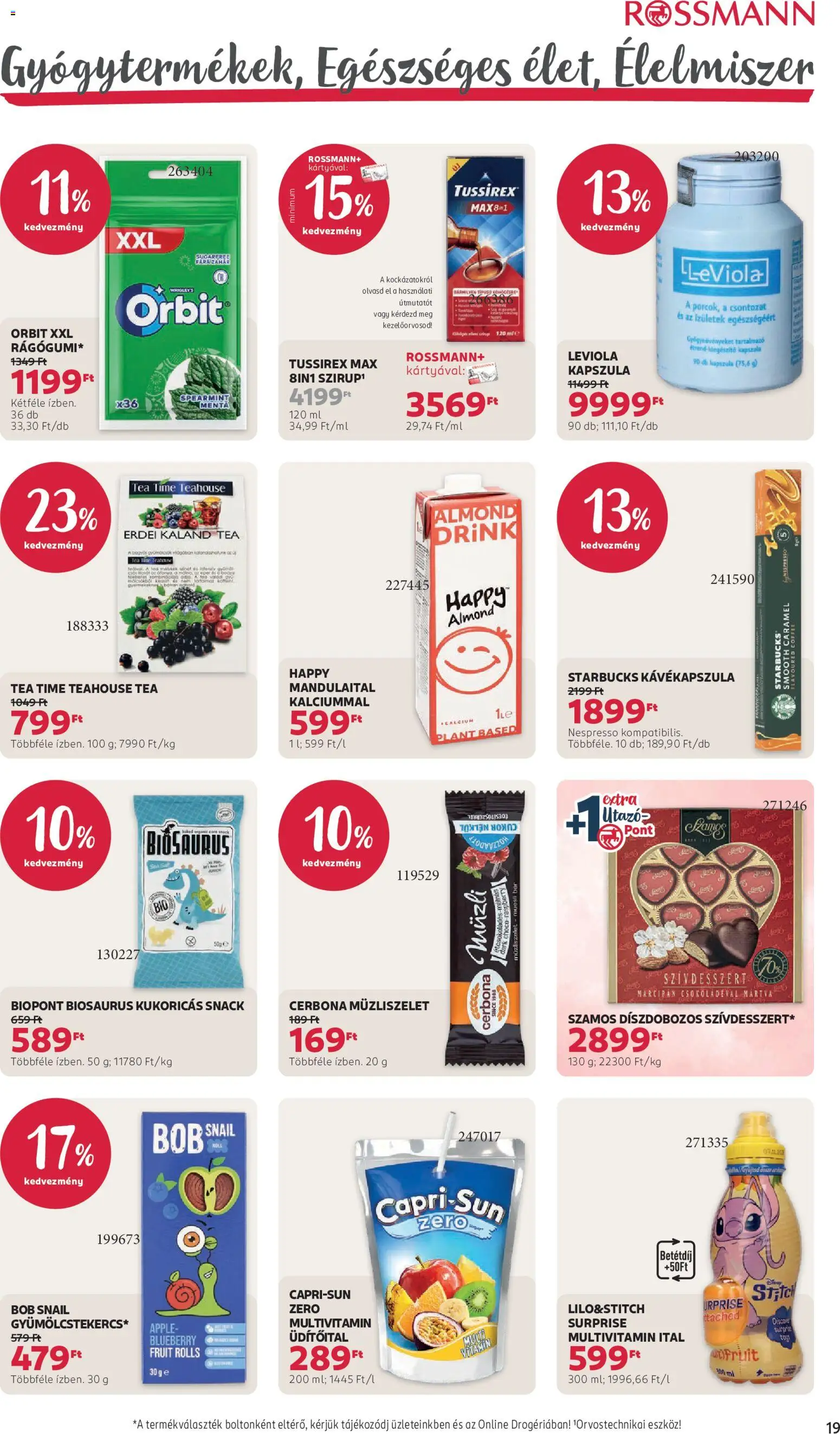 Rossmann akciós ujság - amely érvényes a következő dátumtól: 18.05.2026 | Oldal: 23