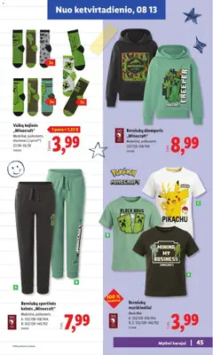LIDL leidinys galioja nuo 2026.07.20 | Puslapis: 45 | Prekių: Puodelis