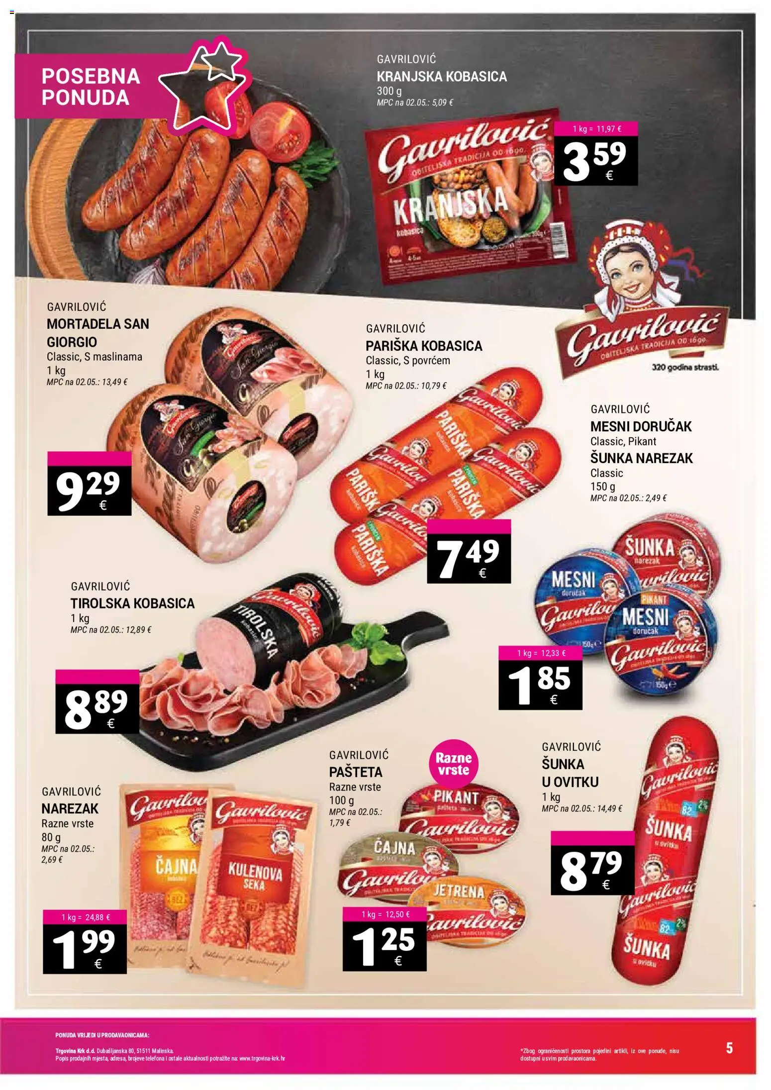 Trgovina Krk katalog | vrijedi od 01.07.2026 | Stranica: 5