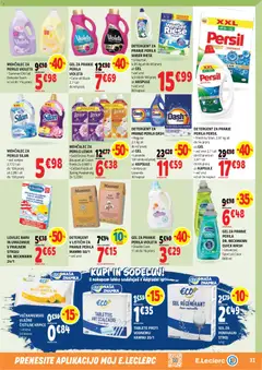 E.leclerc katalog akcije – veljaven od 09.09.2026 | Stran: 31 | Izdelki: Mehčalec, Detergent, Sol, Limona