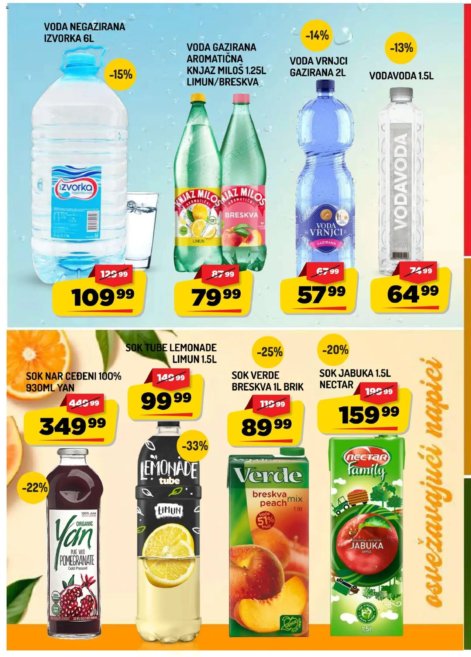 Aman katalog - važi od 25.09.2026 | Strana: 12 | Proizvode: Voda, Nar, Limun, Breskva