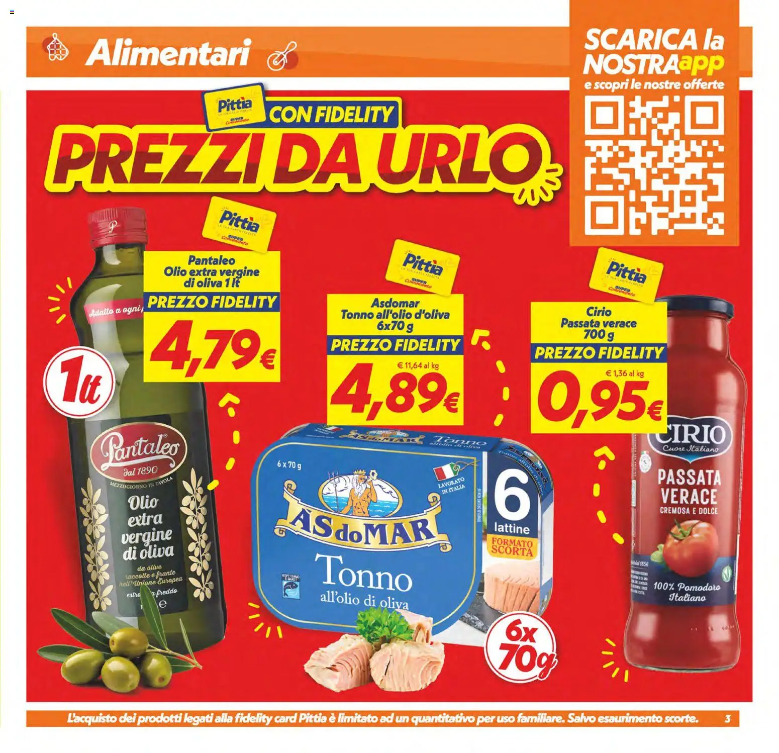 Volantino SuperConveniente del 13/10/2026 | Pagina: 3 | Prodotti: Pomodoro, Olio, Olive, Olio extra vergine
