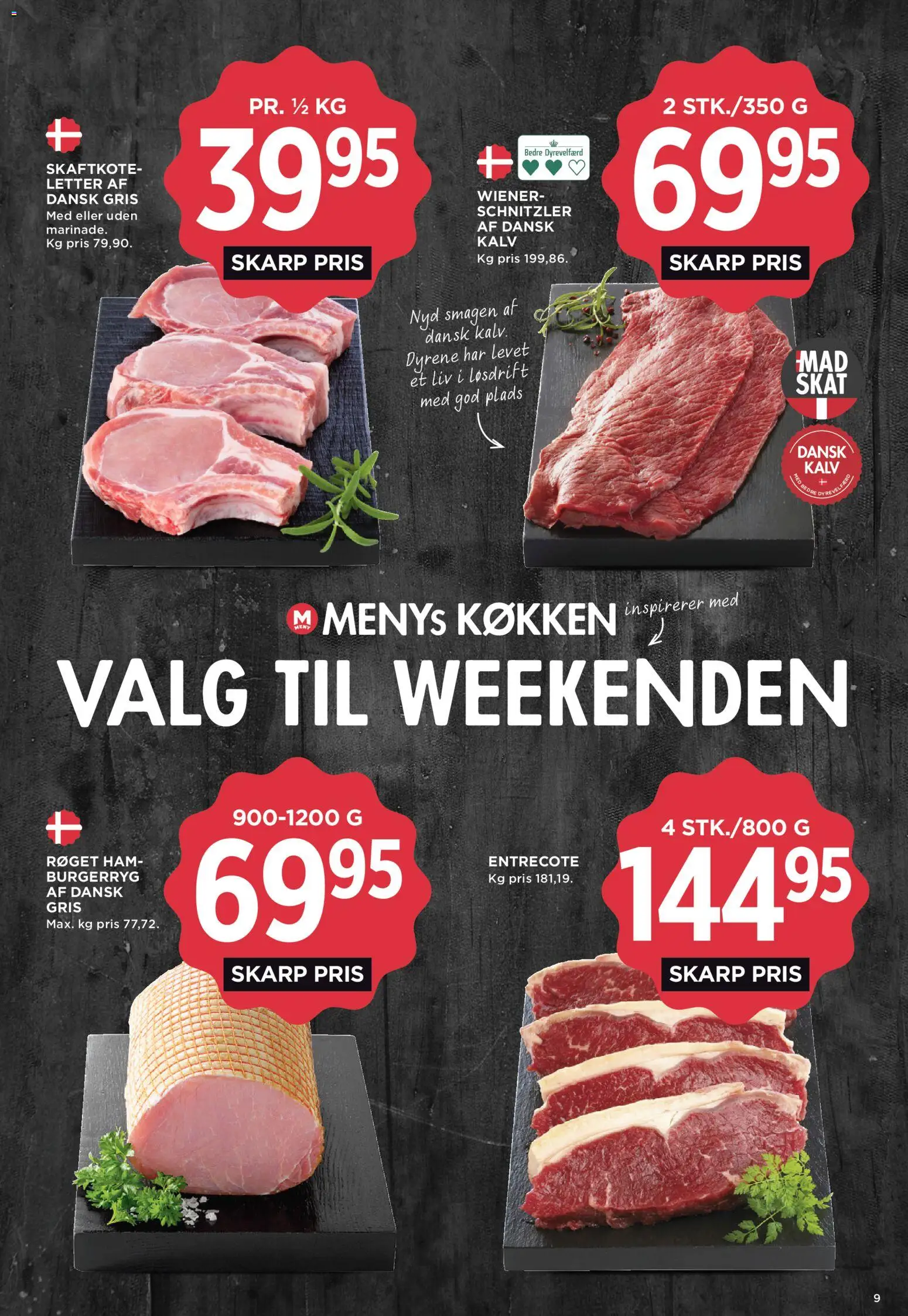 Meny tilbudsavis – gyldig fra 23/10/2026 | Side: 11 | Produkter: Entrecote, Schnitzler