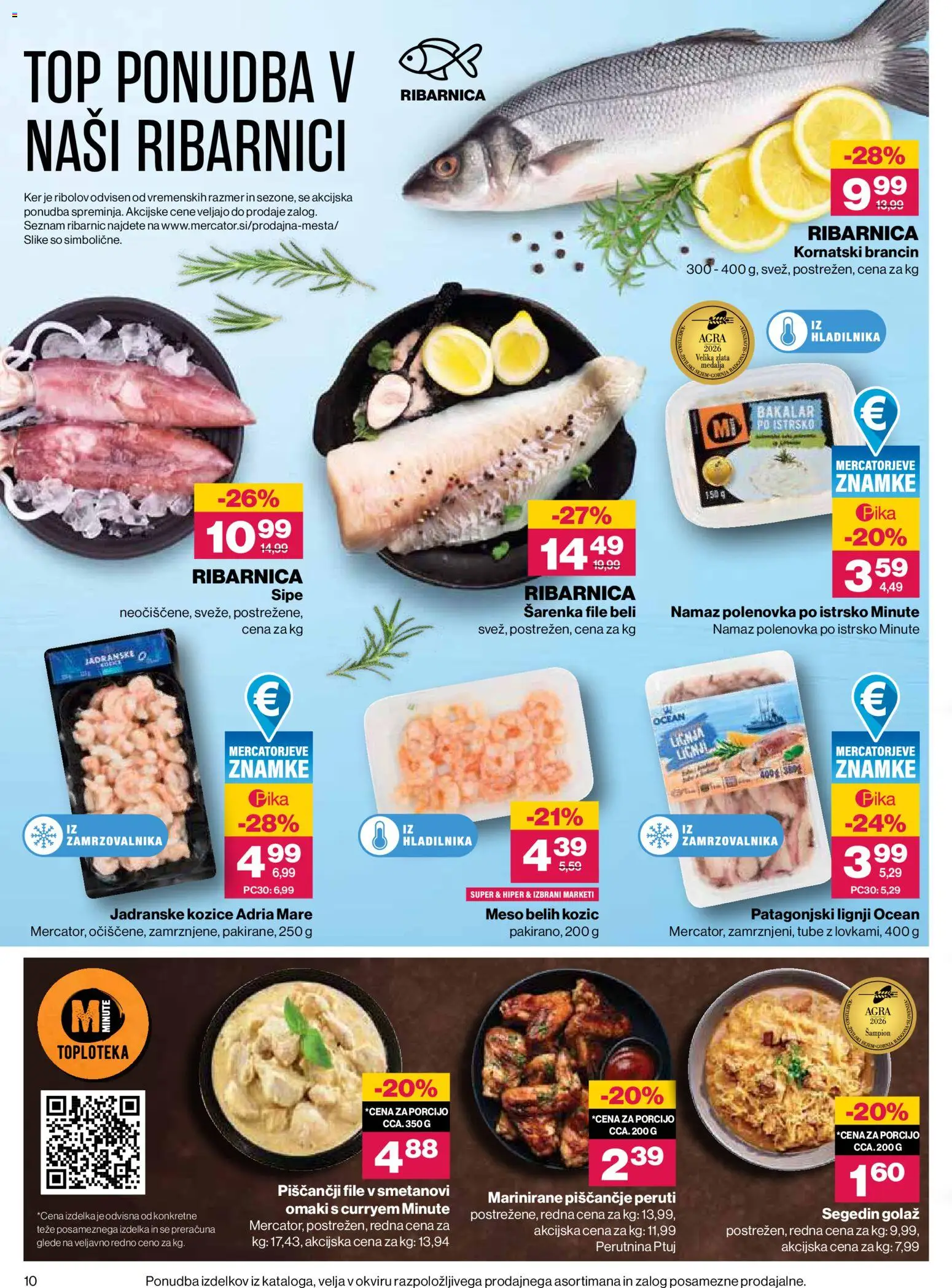 Novi Mercator katalog ponudbe – veljaven od 29.10.2026 | Stran: 10